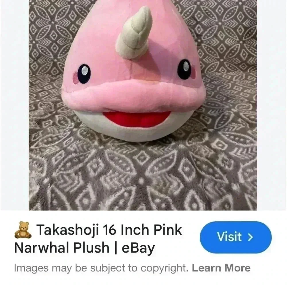 Stuffed Narwhal